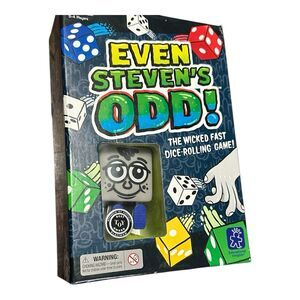 Even Stevens Odd Wicked Fast Dice-Rolling Game Educational Insights Complete